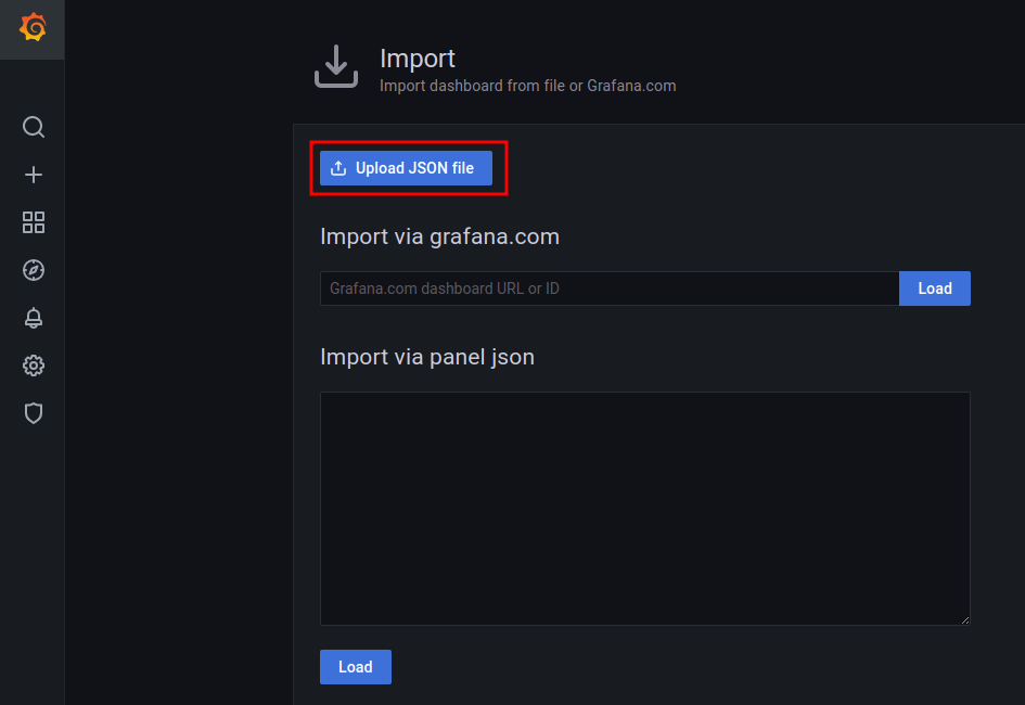 Import KubeStash Grafana Dashboard: Step 2